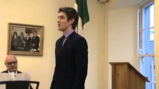 Address Of Recognition to Emmet Cahill By Mullingar part 2 [upl. by Bertsche485]