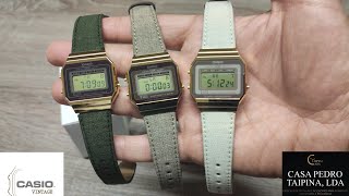 New Casio Vintage A700WEGL3AEF A700WEGL5AEF A700WEGL7AEF [upl. by Hume]