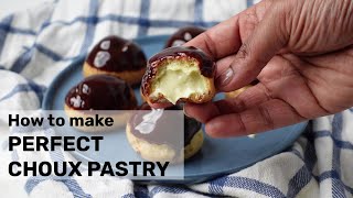 How to make Perfect Choux Pastry [upl. by Lemkul]