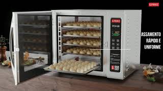 Forno de Convecção GranChef  FCV35  GPaniz  Características e diferenciais [upl. by Zanahs]