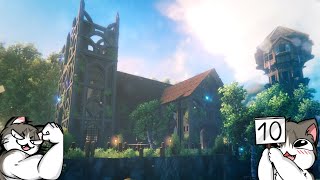 VALHEIM ASHLANDS BASE TOUR  CATHEDRAL BUILD [upl. by Domingo]