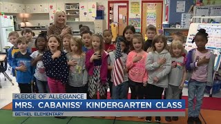 Mrs Cabaniss kindergarten class at Bethel Elementary [upl. by Hgieliak124]