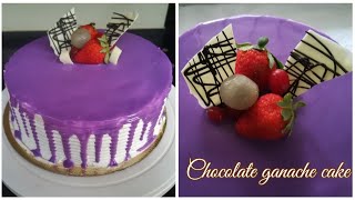 chocolate ganache കൊണ്ട് വെറൈറ്റിയായിട്ടൊരു കേക്ക്  chocolate ganache cake [upl. by Nnylrefinnej]