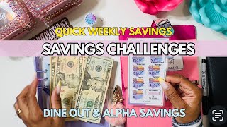 SAVINGS CHALLENGES  WEEKLY SAVINGS  Cash Envelopes [upl. by Parthena294]