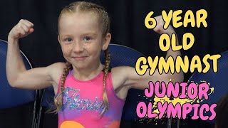 6 Year Old GYMNAST WINS JUNIOR OLYMPICS [upl. by Lauer]