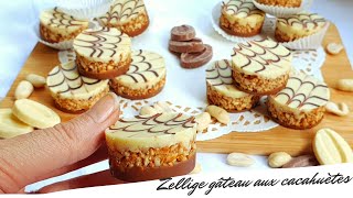 Zellige Gâteau aux cacahuètes sans cuisson [upl. by Spragens341]