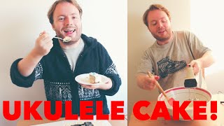 HOW TO MAKE A UKULELE CAKE [upl. by Ellevehc]