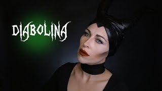 Maleficent  Diabolina  Make Up Tutorial [upl. by Waters848]