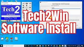 How to Install the Tech2Win Diagnostic Software [upl. by Norvun979]