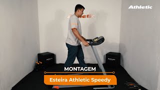 Montagem  Esteira Athletic Speedy [upl. by Ateekram86]