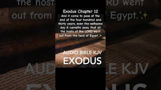 BibleExodus Chapter 12 Fulfillment of God’s Promise After 430 Years shorts exodus bible [upl. by Vlad430]