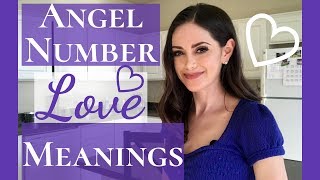 REPEATING ANGEL NUMBER LOVE MEANINGS  111 222 333 444 and more [upl. by Anaylil]