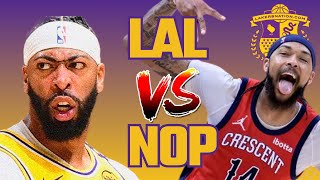 LIVE Lakers vs Pelicans [upl. by Notserp746]