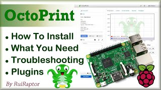 OCTOPRINT  All You Need To Know ♦ Tutorial ♦ [upl. by Llewop]