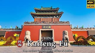 China’s Legendary Kaifeng Fu The Ancient Government Office of Justice  4K China [upl. by Luhar]