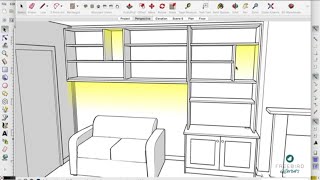 Easy Lighting in Sketchup [upl. by Leah677]