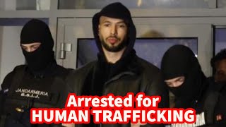 How Twitter got ANDREW TATE ARRESTED FOR HUMAN TRAFFICKING [upl. by Aitrop]