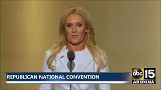 FULL SPEECH Golfer Natalie Gulbis  Republican National Convention [upl. by Enoek]