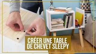 Créer une table de chevet SLEEPY [upl. by Macnamara398]