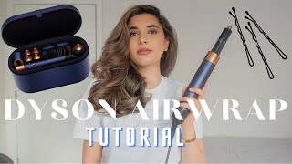 DYSON AIRWRAP TUTORIAL  BIG BLOW DRY CURLS [upl. by Melitta175]