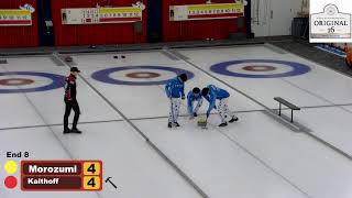 Original 16 Bonspiel  Quarter Finals Draw  Team MacDonald vs Team Dunnam [upl. by Ydnys]