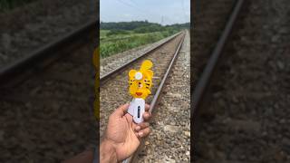 Mini hand fanTiger🐯railwaytrack 🛤️ lowpriceshortvideo [upl. by Fredel]