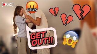 BREAK UP PRANK on GIRLFRIEND  SHE CRIED [upl. by Anitak]