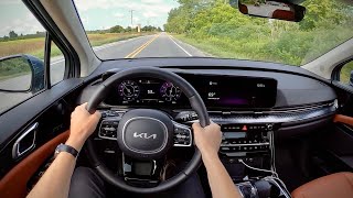 2022 Kia Carnival SX Prestige  POV Review [upl. by Cynarra]