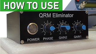 QRM Eliminator  RF Noise Canceller [upl. by Llecram]