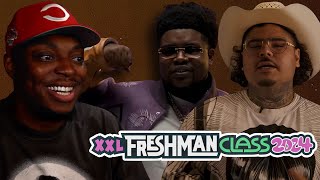 Tray Reacts To 2024 XXL Freshman Freestyles [upl. by Cirded]