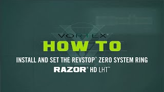 How to set the Razor® HD LHT™ RevStop™ Zero System [upl. by Osnerol822]