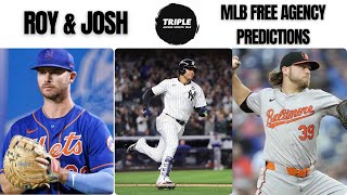 MLB Free Agency Predictions [upl. by Nimrahc344]