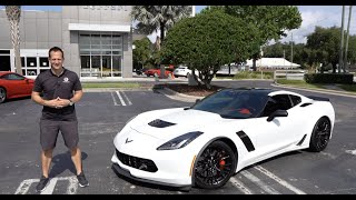 Is a used C7 Corvette Z06 the BEST sports car VALUE with supercar performance [upl. by Eimilb]