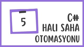 C HALI SAHA OTOMASYONU 5 [upl. by Osbourn]