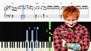 Ed Sheeran  Galway Girl  Piano Tutorial  SHEETS [upl. by Savinirs]