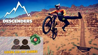 Learn How to Play Splitscreen Multiplayer on Descenders  Gameplay with Friends Nucleus Coop [upl. by Meyers]