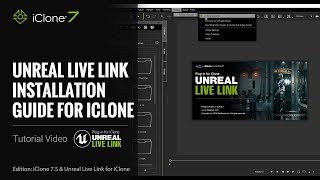 Unreal Live Link Plugin Tutorial  Installation Step 1 Unreal Live Link Plugin for iClone [upl. by Ainnet]