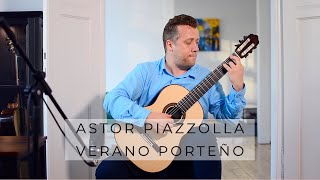 Verano Porteño  Astor Piazzolla played by Sanel Redžić [upl. by Terrence358]