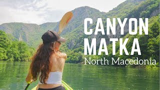 MOST BEAUTIFUL PLACE IN MACEDONIA  Canyon Matka [upl. by Notsuh]