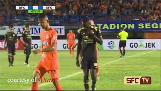 Highlight Gojek Liga 1 Borneo FC vs Sriwijaya FC [upl. by Bradwell]