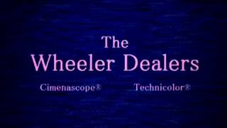 Saul Bass The Wheeler Dealers 1963 Opening Title Sequence VHS 1991 [upl. by Aonian263]