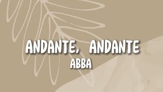 ABBA  Andante Andante Lyrics [upl. by Eneluj]