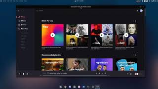 Install the official Deezer app on Linux Solus [upl. by Rekrap]