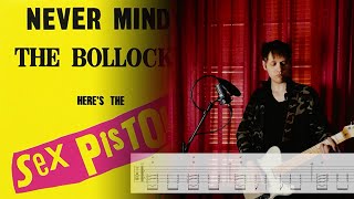 The Sex Pistols  Bodies Guitar Tab Tutorial [upl. by Diarmid]