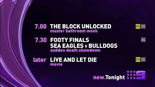 Channel Nine amp GO  Lineup 2092014 [upl. by Billy]