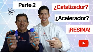 Curso de Resina poliester  Catalizador  Acelerador  PARTE 2 [upl. by Nerrej]