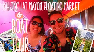 Khlong Lat Mayom Floating Market Boat Tour  Bangkok  Niyom Orchid Farm amp Chatuchak Weekend Market [upl. by Chryste]