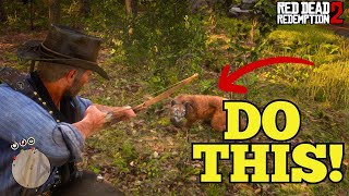 How to hunt Panther in RDR2  EASY METHOD [upl. by Nahtaoj90]