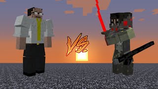 MCPE Mob Battle 7 Senator Armstrong vs Jetstream Sam [upl. by Areyk101]