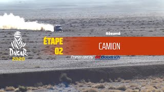 Dakar 2020  Étape 2 Al Wajh  Neom  Résumé Camion [upl. by Donnelly936]